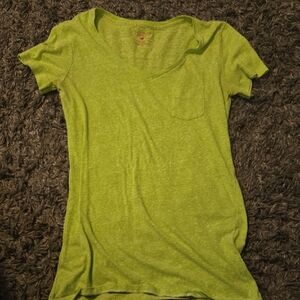 Victoria's Secret Lime Green Short Sleeve Tee